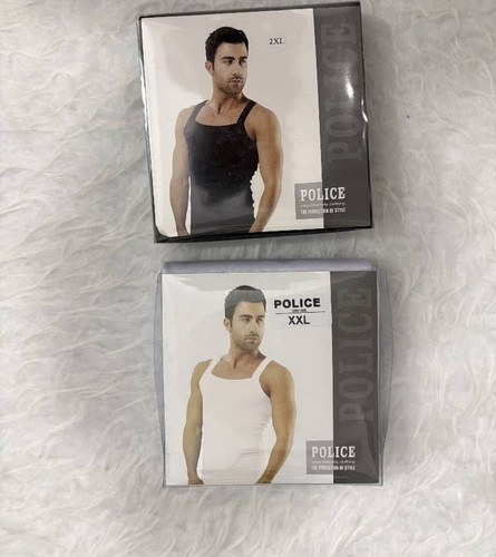 زیر پوش یقه خشتی مشکی